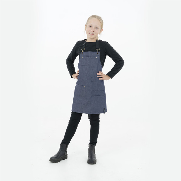 Dětská zástěra Denim – riflová kuchařská zástěra pro děti
